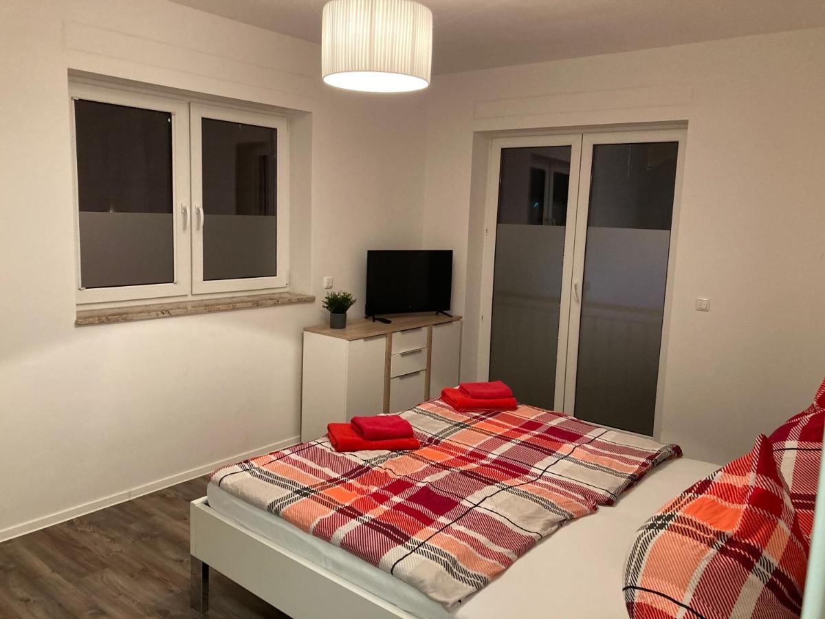 Appartements Am Hafen Zwenkau Exteriör bild